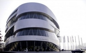 Фото музея Mercedes-Benz
